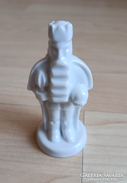 Ritka!!! Herendi porcelán sakk figura király