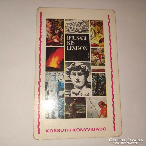 Kossuth Könyvkiadó kártyanaptár 1979