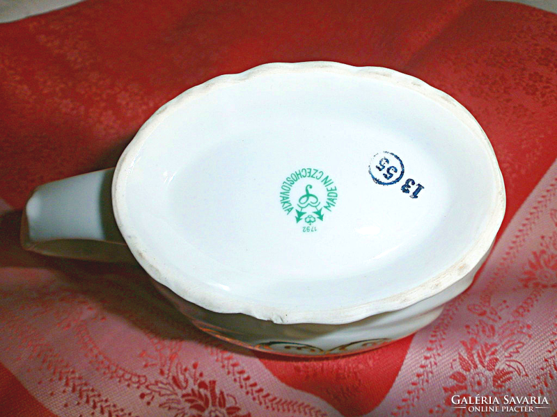 Antique Czechoslovak porcelain, mug, cup