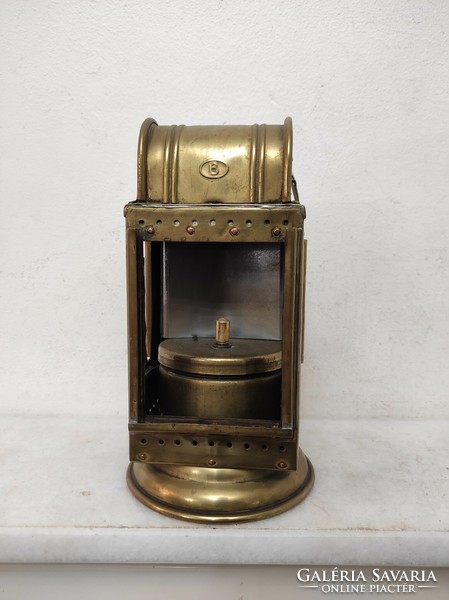 Antique railway bakter carbide brass lamp 304 6706