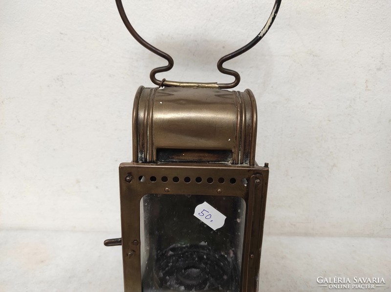 Antique railway bakter candle lamp copper 50 6793