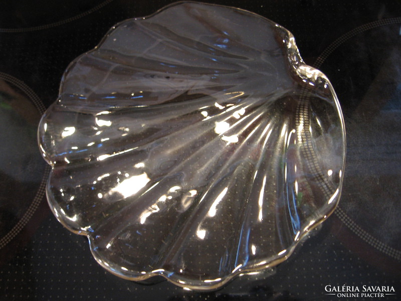 Tengeri kagyló forma üveg szappantartó
