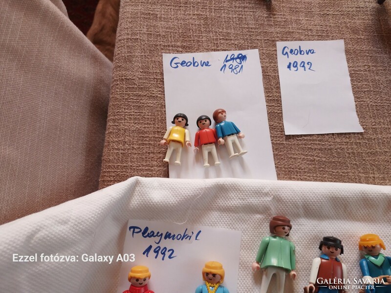 Playmobil, geobra 40 pieces + 1 doll