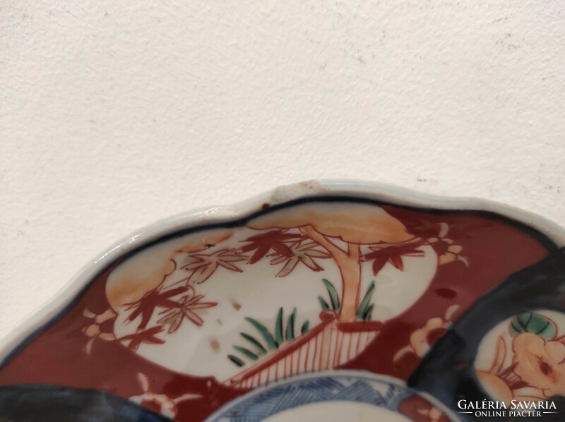 Antik imari kis méterű kínai Kína porcelán tányér csempült 332 6815