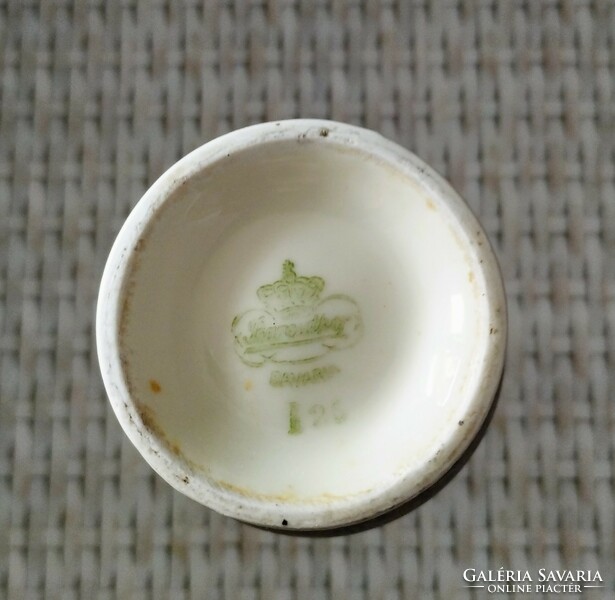 Aranymintás Bavaria porcelán váza