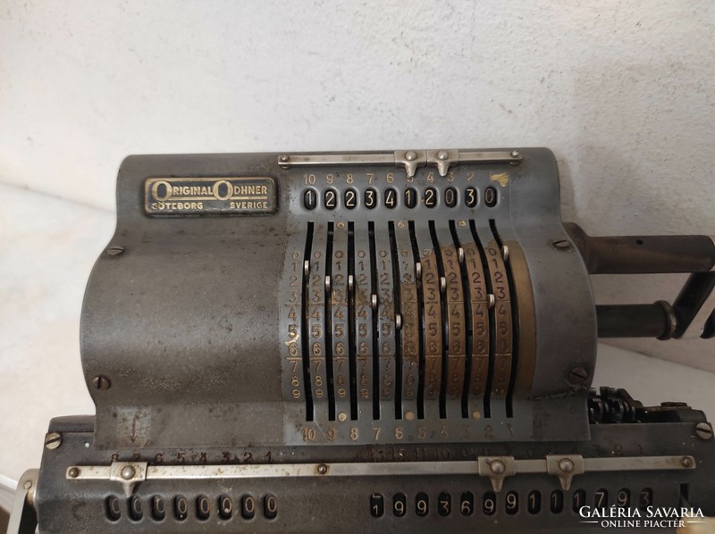 Antik számológép pénztár gép kassza cassa gyűjtemény számoló gép pénztárgép 886 6692