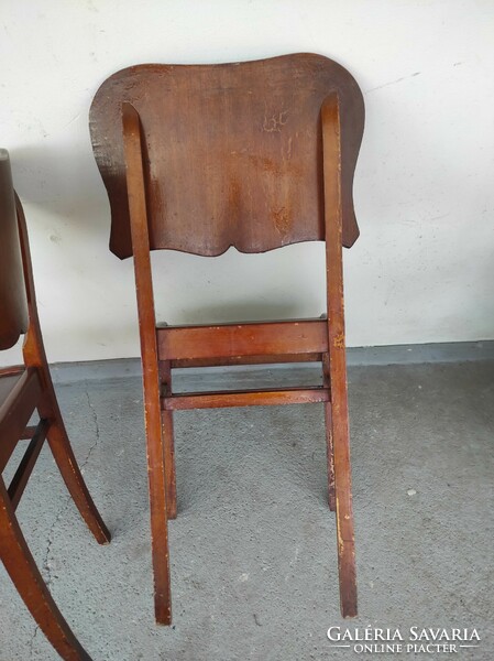 Antik thonet hajlított szék 4 darab jelzés nélkül 728 6891
