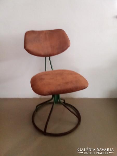 Industrial chair, industrial, loft, leather, swivel chair