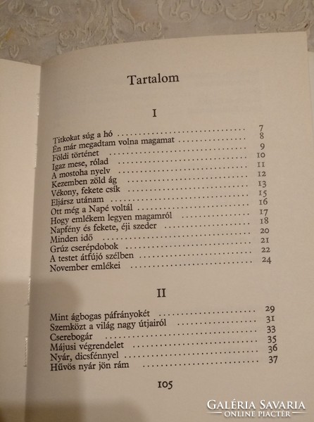 Sándor Csoori: green branch in my hand, recommend!