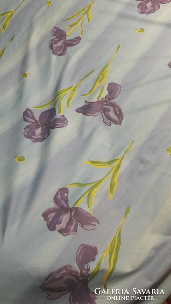Iris floral curtain, blackout curtain (l3458)