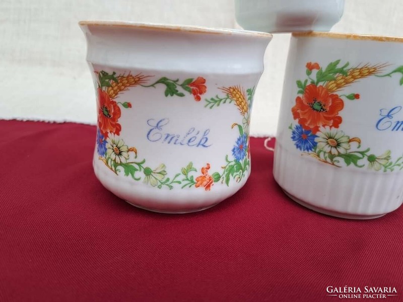 Beautiful Zsolnay poppy souvenir treasures mocha mug