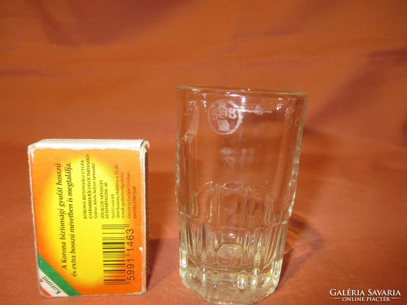 0.5 dl glass with an older marking