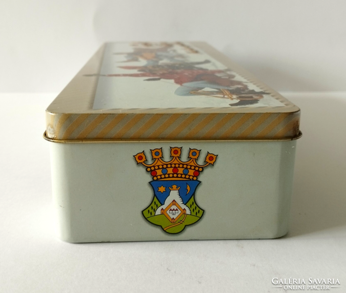 Retro Christmas Sophiane, Sophie cigarette old tin gift box 1997