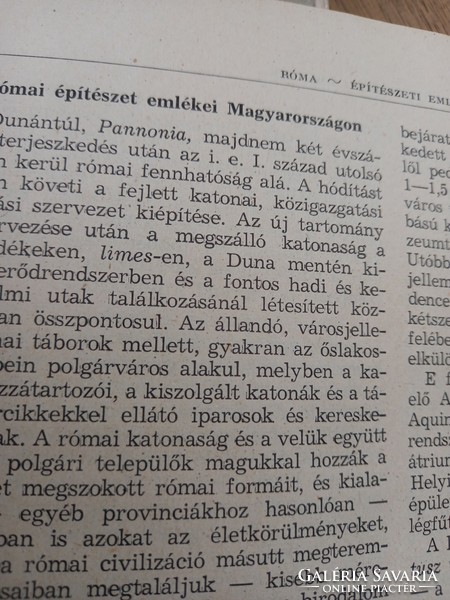 Épitészet: magyar es nemzetközi épitészet törtenete - retro technikumi jegyzet, tankönyv 1955-ből.