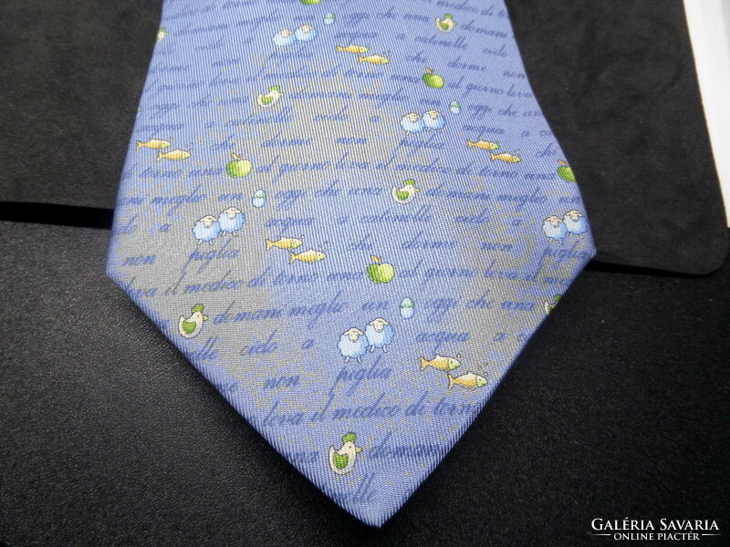 Salvatore Ferragamo (eredeti) exkluzív csodaszép selyem nyakkendő
