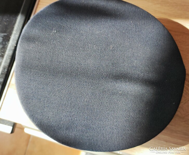 Police bowler hat used in good condition 60-70s with strap e236