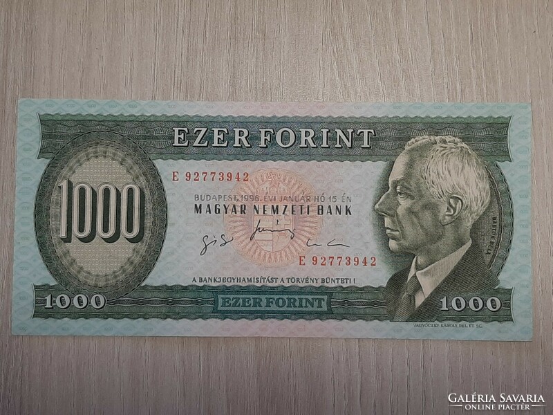 1000 forint bankjegy  1996 E sorozat