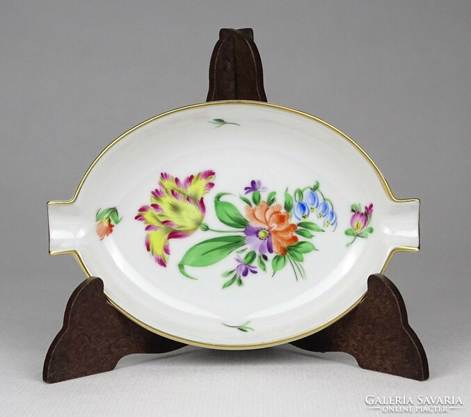 Herend porcelain ashtray with 1M200 tulips