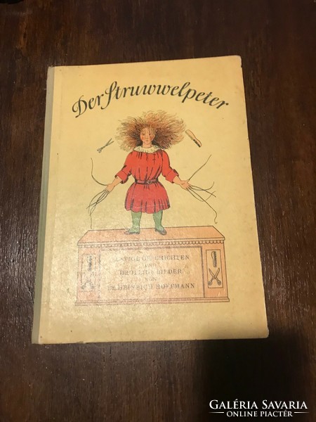 Der Struwwelpeter címmel,német nyelvű mesekönyv/Dr. Heinrich HoffmannDer Kinderbuchverlag Berlin1958