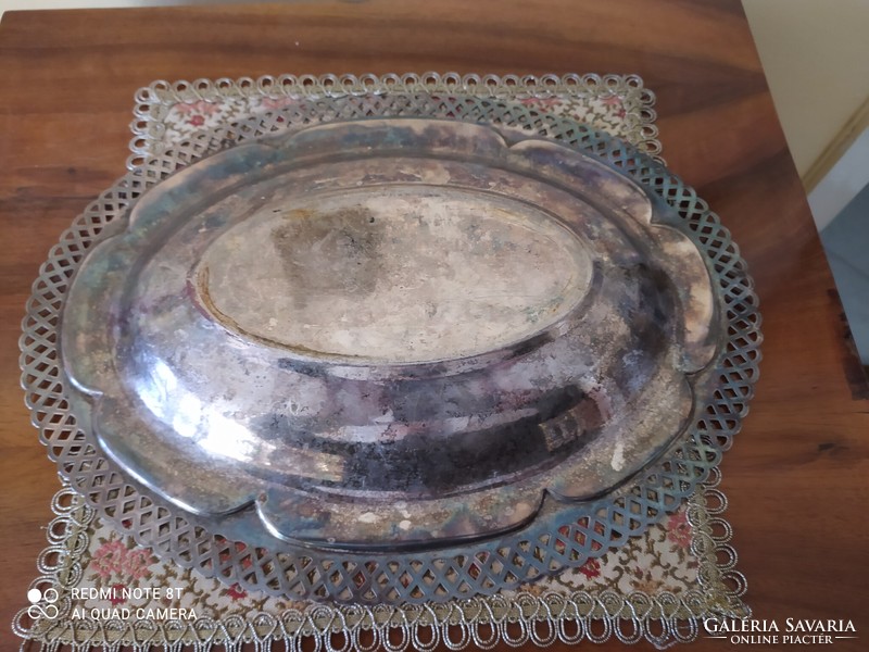 Silver-plated centerpiece