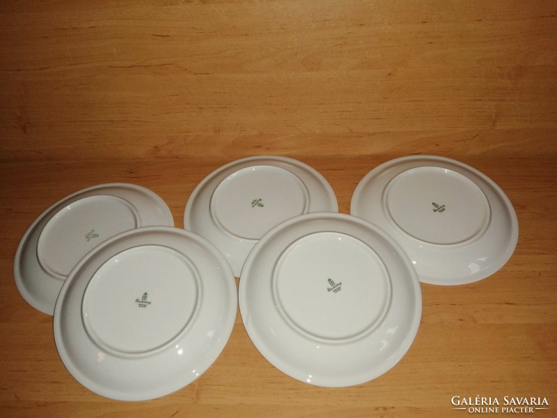 Winterling Röslau Bavarian porcelain small plate set of 5 dia. 19.5 cm (2p)
