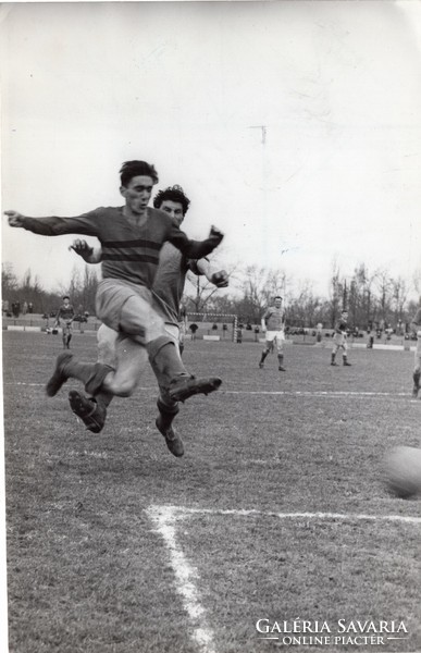 1955 Vasas-Szombathely futballmeccs