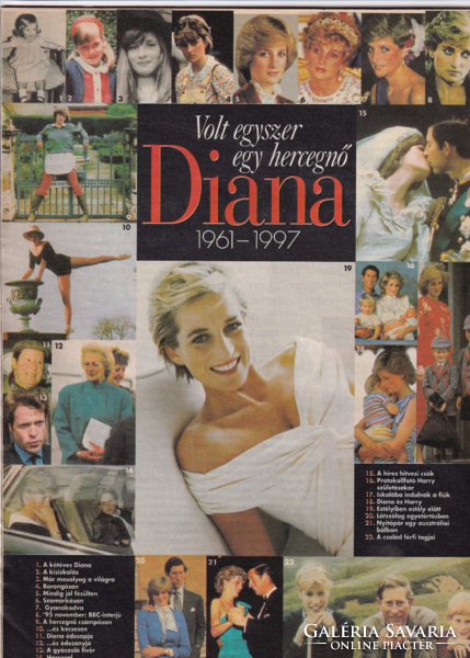 Lady Diana 1961-1997. - Once upon a time there was a princess - women's magazine - 1997. - Rare !!!
