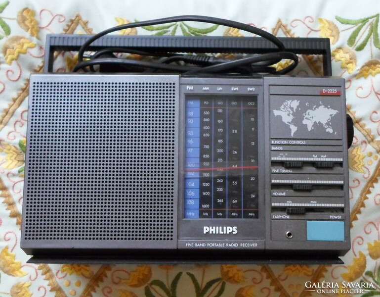 Philips d2225 retro radio (1980s)