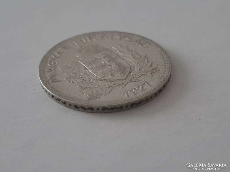 1 Pengő 1927 silver pengő in good condition