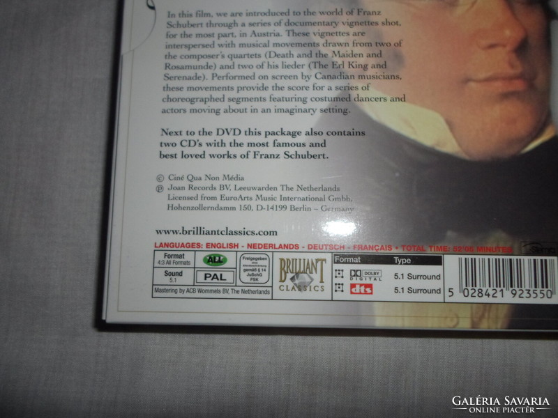 The Great Composers: Franz Schubert (komolyzenei CD, klasszikus zene; 5028421923550)