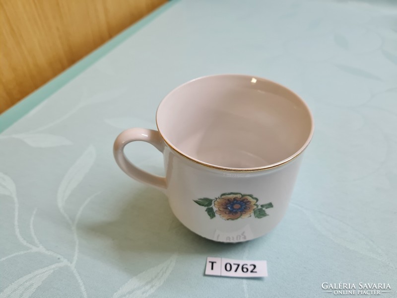 T0762 dubi flower Czechoslovakian mug