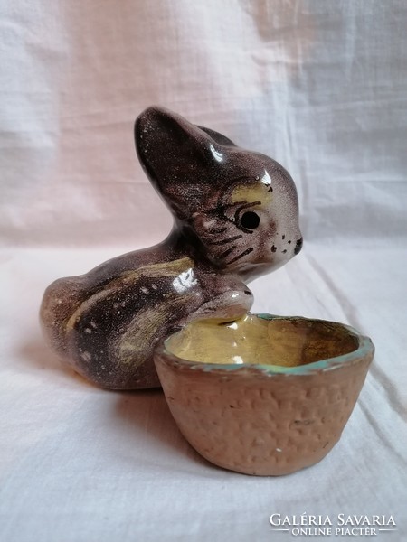 Gál Béla ceramic bunny