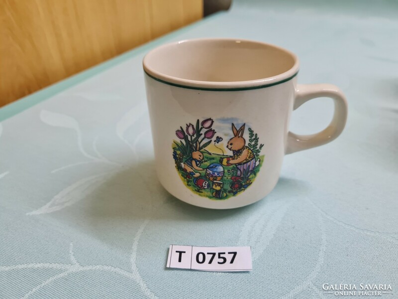 T0757 vier jahreszeiten bunny mug