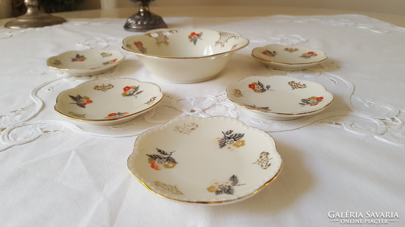 German Bayrische porcelain, small cake offering set