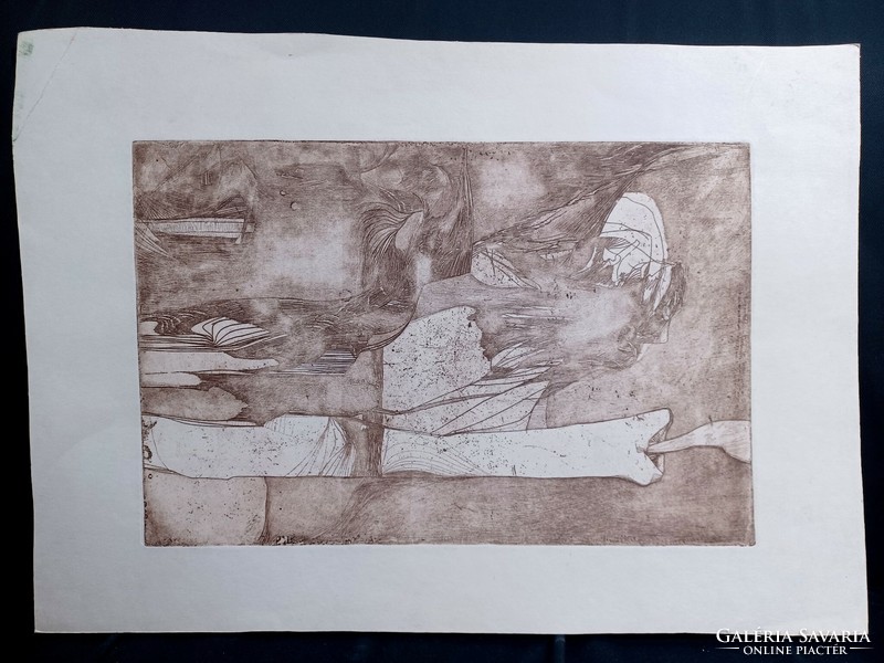 Is Ilona looking for an abstract etching?