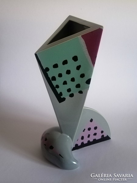 Heide warlamis postmodern/pop art vase, 1980s