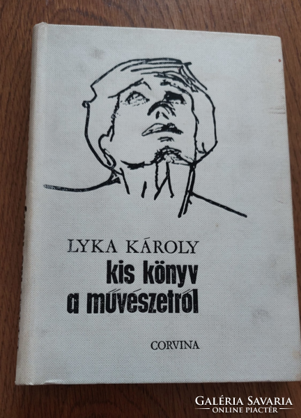 Károly Lyka small book about art, book
