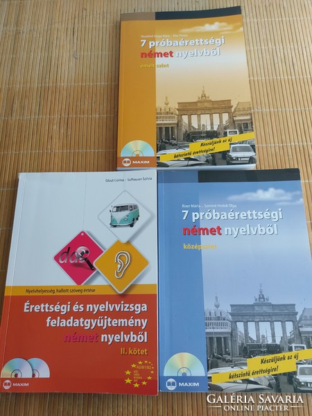 Német nyelvi könyvek egyben.  3500.-Ft