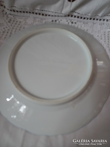 Kézzel festett porcelán lapos tányér