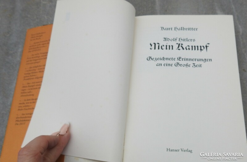 Kurt halbrittertitel: Adolf hitlers mein kampf - gezeichnete erinnerungen an eine große zeiti