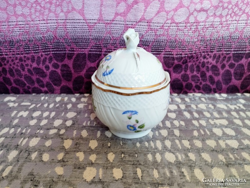 Hollóházi 15 részes porcelán mokkás készlet (Pannónia kollekció), Hajnalka