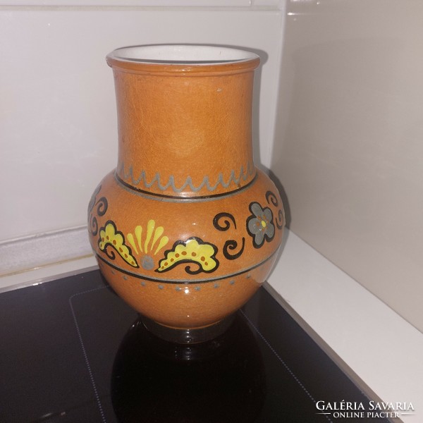 Ceramic folk vase