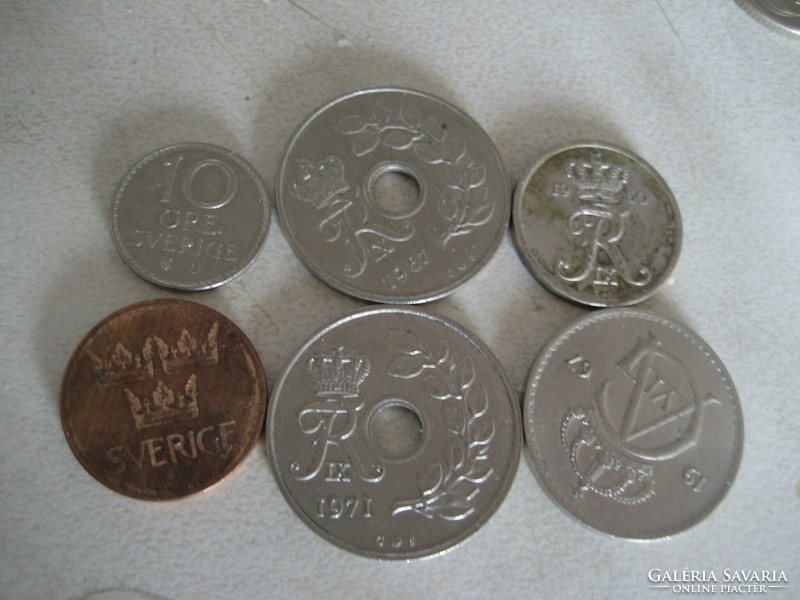 Danish and Swedish coins