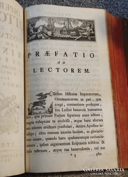 Francisci Borgiae Kéri: IMPERÁTORES ORIENTIS...1744..IMPERÁTORES OTTOMANICI I-II. 1760-1761.