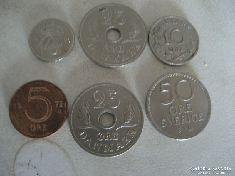 Danish and Swedish coins