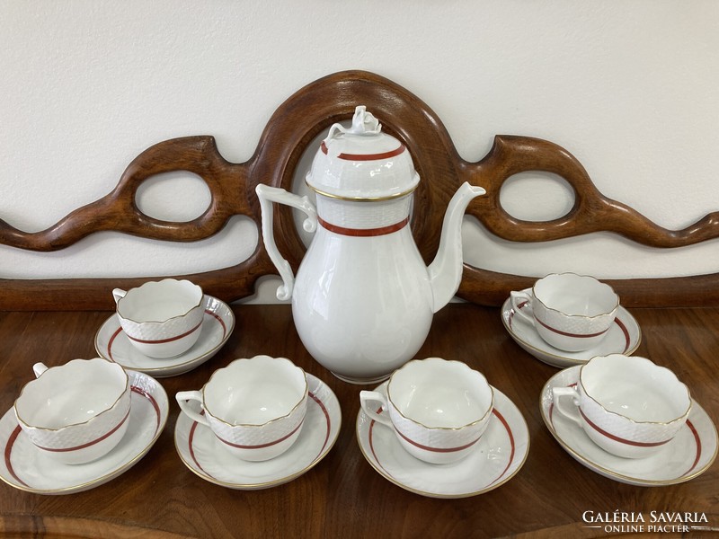 Herend porcelain coffee set