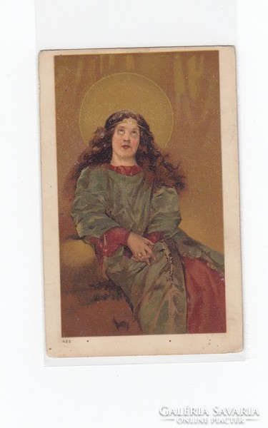 Üdvözlő képeslap postatiszta vallásos