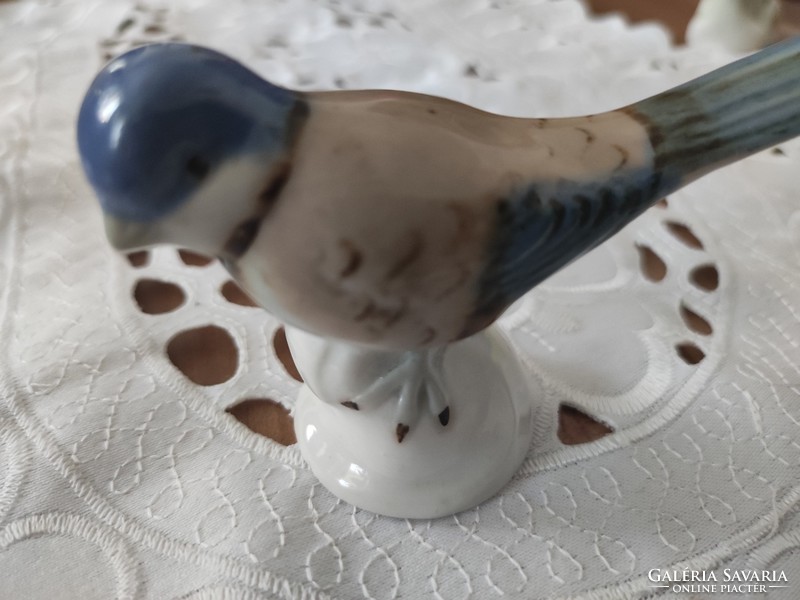 Royal Dux porcelán madár