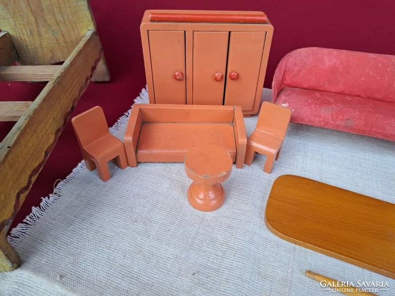 Retro baby furniture furniture sofa armchair wardrobe bed heirloom antique chair clock nostalgia