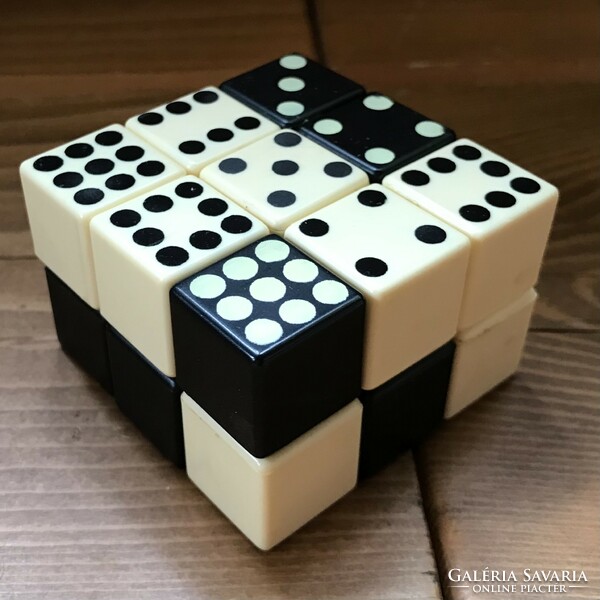 Rubik bűvös dominó eredeti dobozban